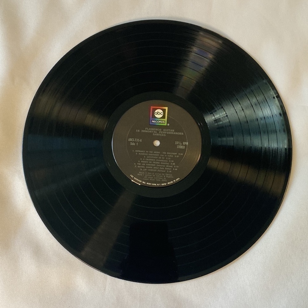 SABICAS (FLAMENCO GUITAR) VINYL RECORD ✨✨✨ - Picture 5 of 6